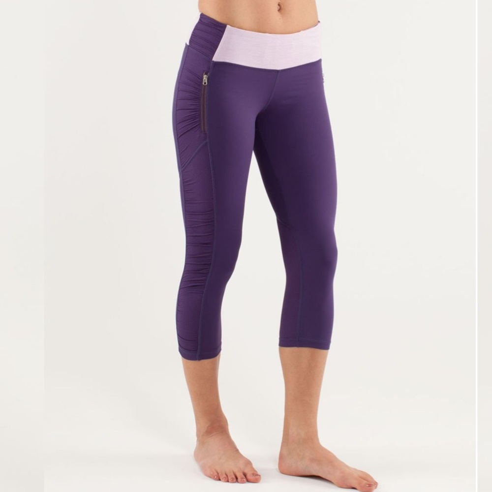 Lululemon Run: In The Sun Crop sz. 2